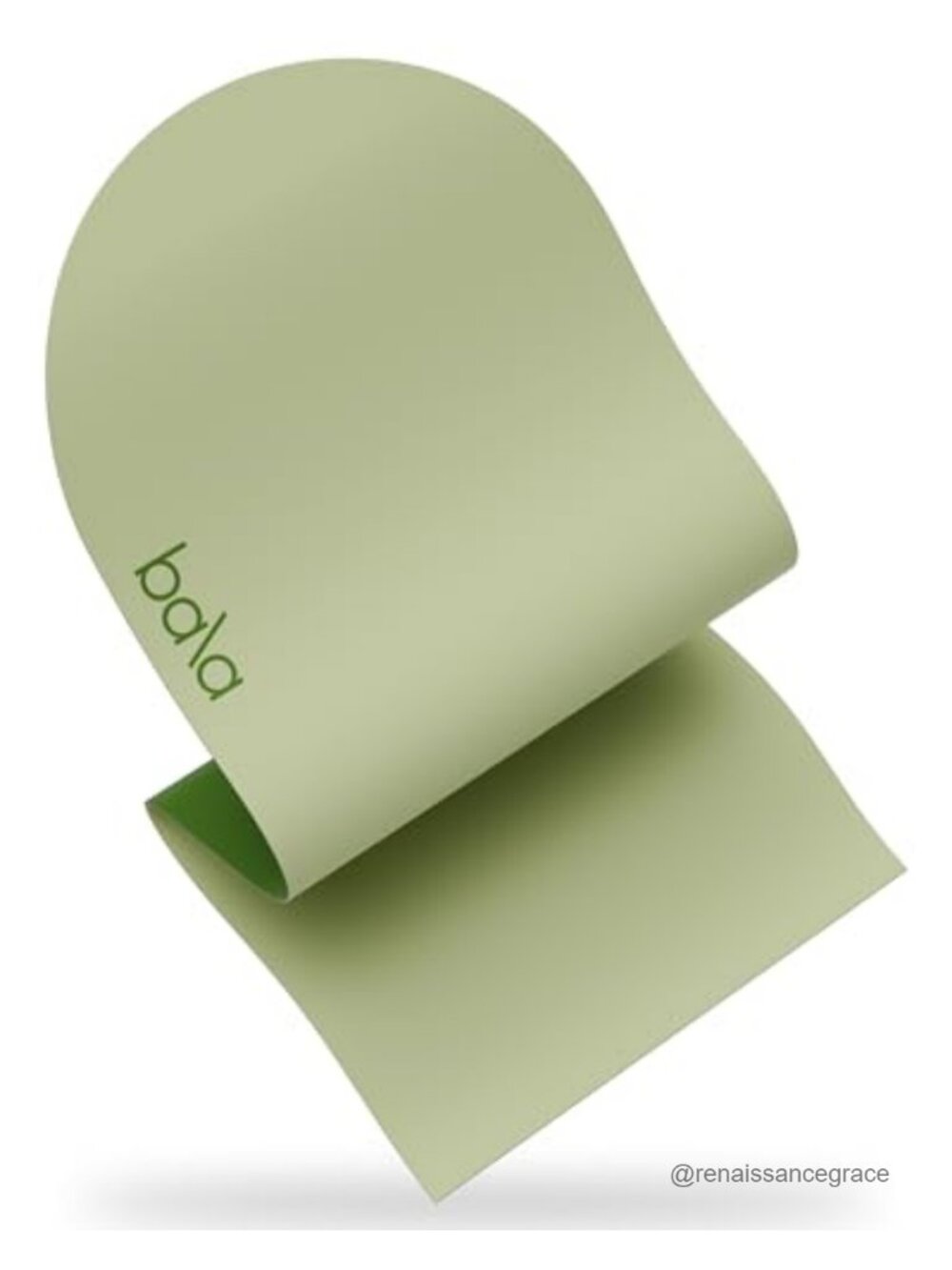 Non-Slip Travel Yoga Mat 5MM Thick PU Natural Rubber Gym Pilates